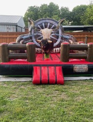 Mechanical bull old west