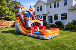 19ft water slide rentals -Castle -themed water slide